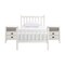 Alaterre Furniture Windsor 3-Piece Wood Bedroom Set with Slat Twin Bed and 2 Nightstands, White ANWI1031R4 - alternate 8